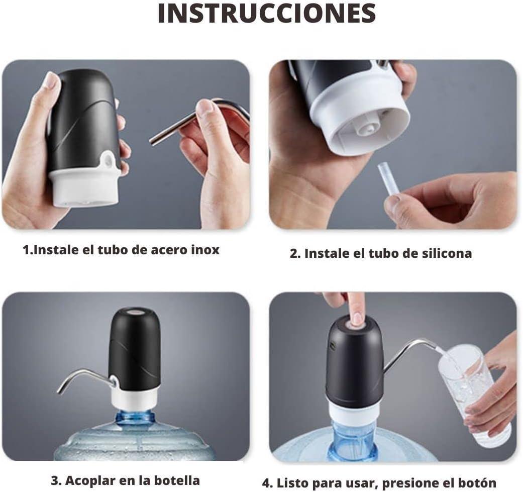 kit 2x Dispenser de agua recarregavel! ¿Estás cansado de cargar botellas pesadas? 💪¡Obtén agua fresca con solo un toque!
