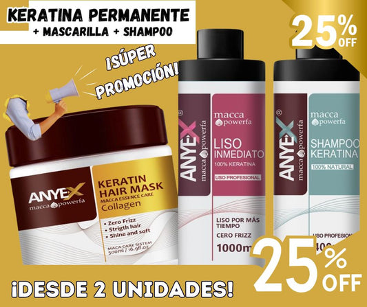 COMBO KERATINA ANYEX PROFESSIONAL